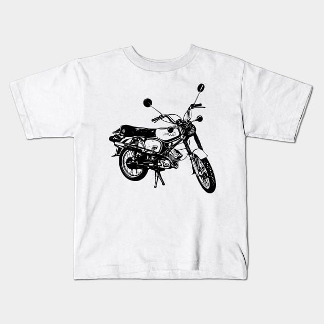 simson Kids T-Shirt by Ntdesignart